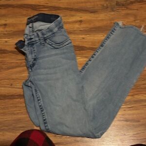 Willow Light Blue bootcut riding jeans